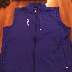Men’s performance RLX vest. Large